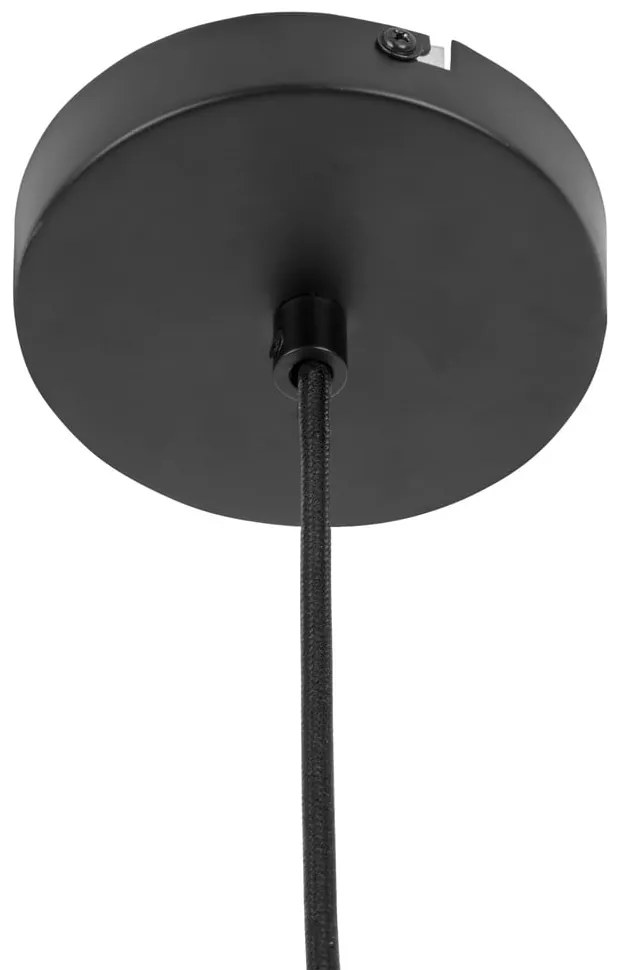 Lustră aurie cu abajur din sfoară din hârtie ø 62 cm Sombra – Leitmotiv