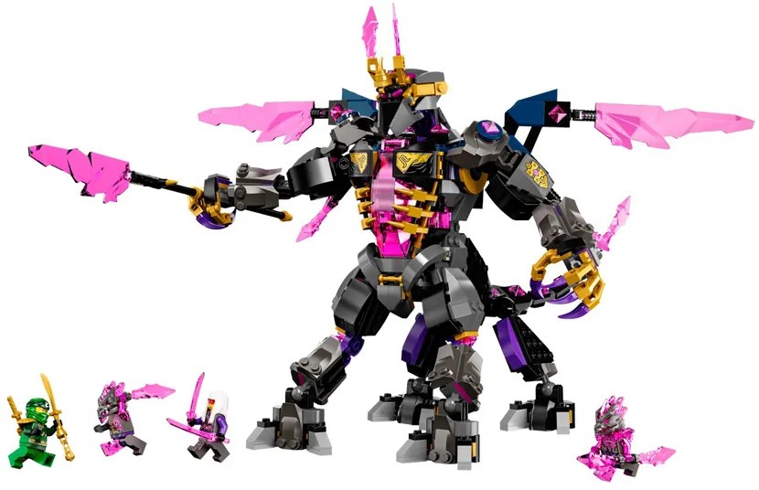Set de construit LEGO Ninjago, Regele de Cristal, 722 piese