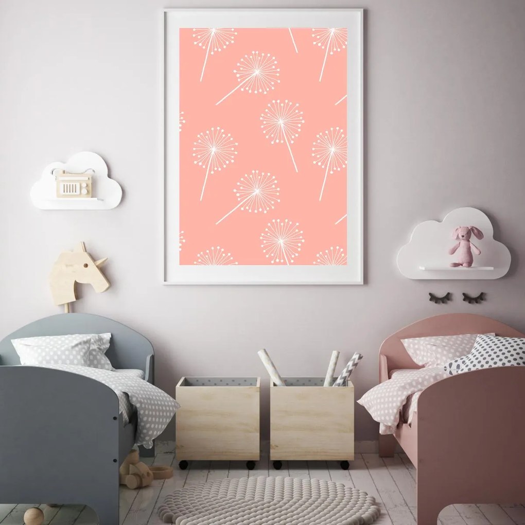 Poster - Fulgi de păpădii (A4)