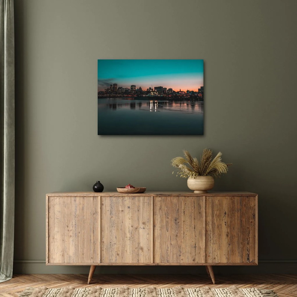 Tablou cu oraș mare (70x50 cm)