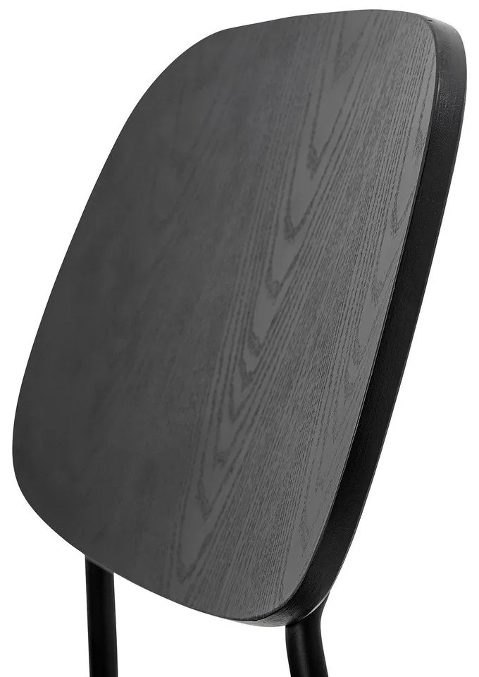 Scaun de dining negru Monza - Bloomingville