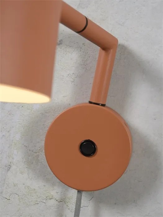Aplica de perete design nordic Marseille terra