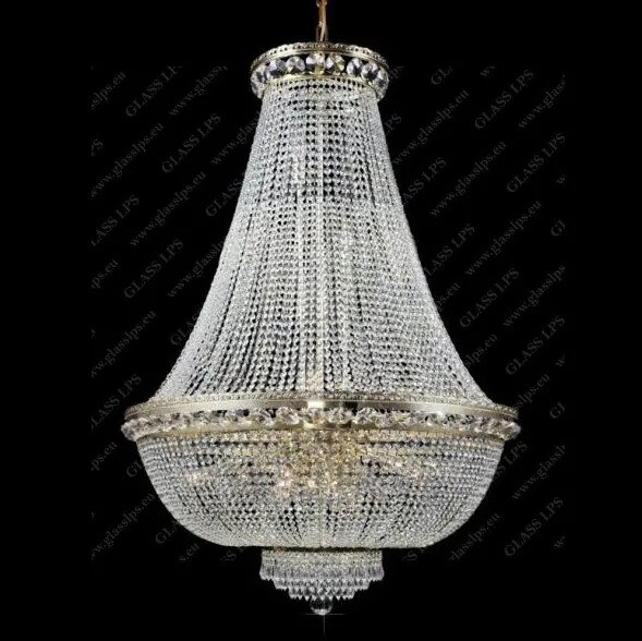 Lustra imperial cristal Bohemia, diametru 80cm