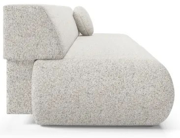 Canapea extensibilă PRATO, 3 locuri, cu spațiu de depozitare, bej