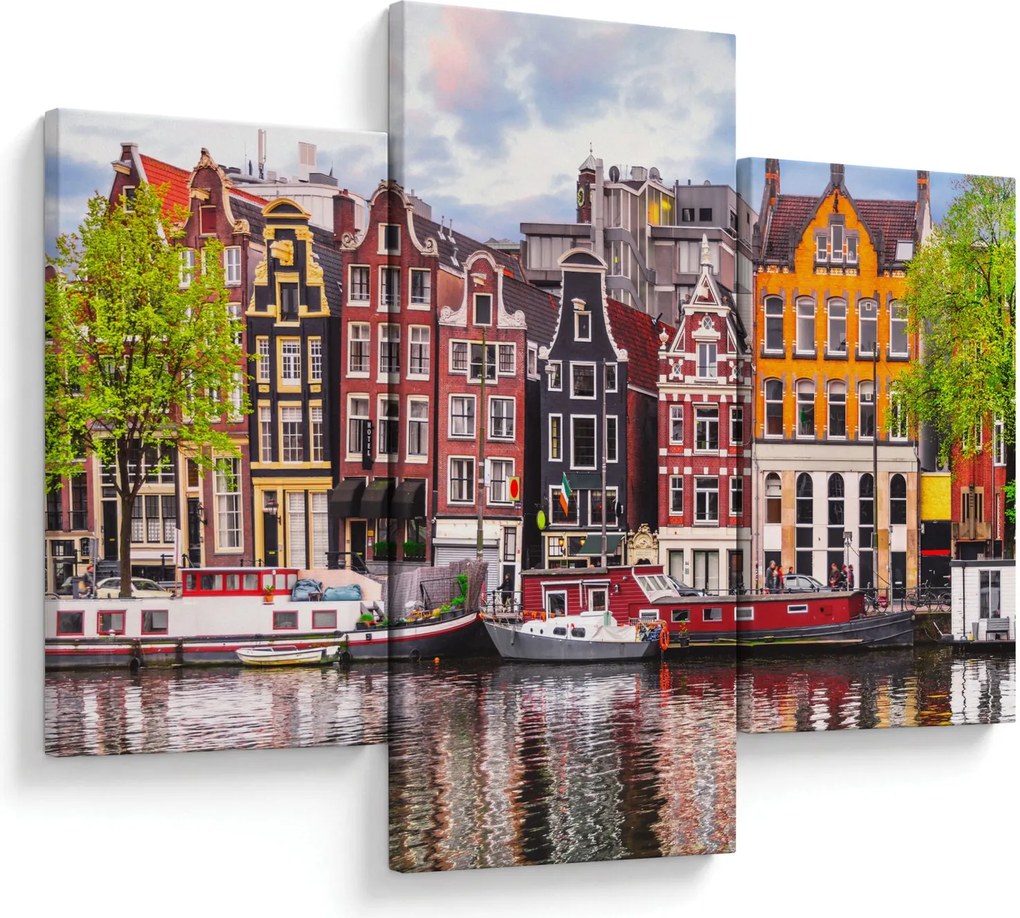 Tablou - Amsterdam, case de dans (90x60 cm)