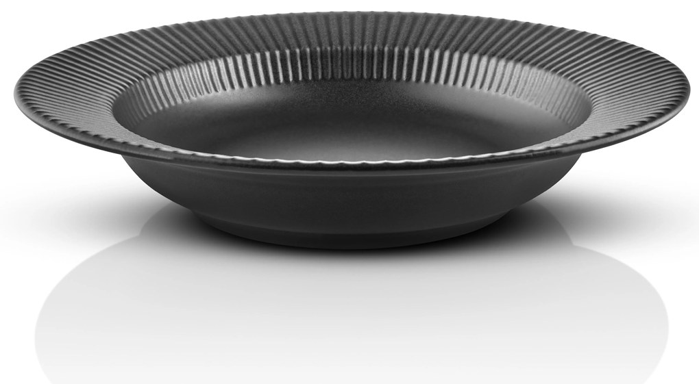 Farfurie Legio Nova adâncime 22 cm, neagră - Eva Solo