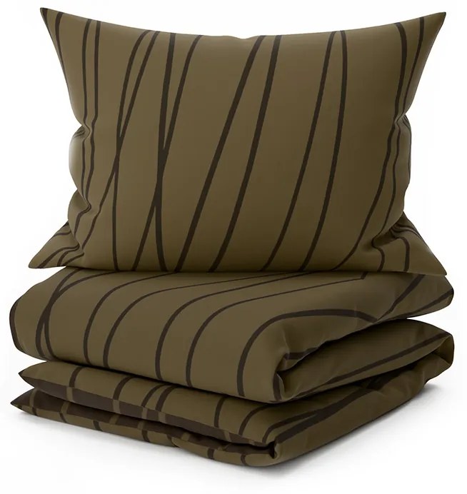 Lenjerie de pat din bumbac SOFIA DREAM maro Dimensiune lenjerie de pat: 70 x 90 cm | 140 x 200 cm