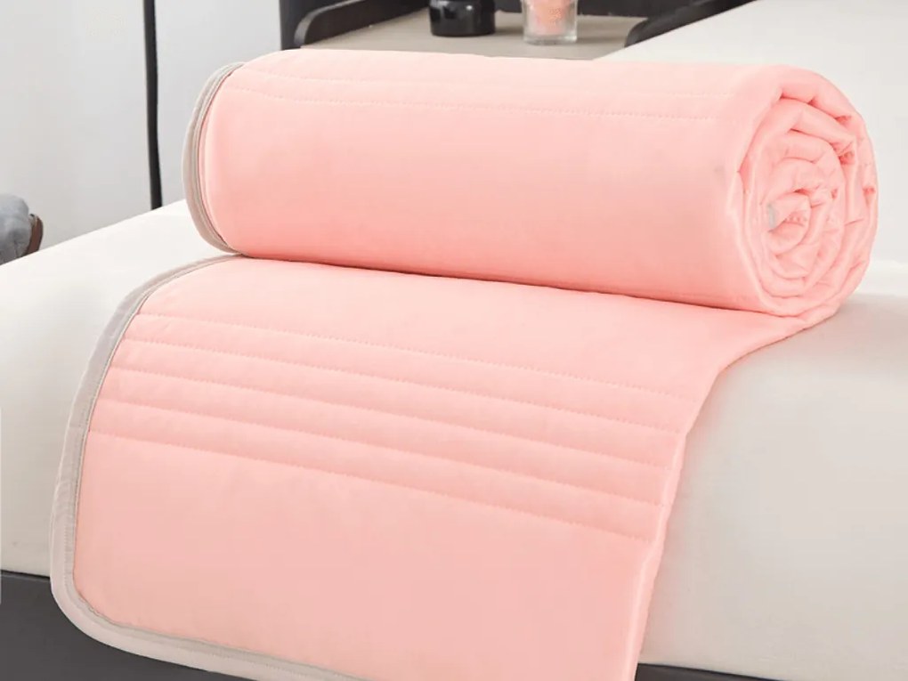 Pilota de vara racoritoare CELIA, somon Dimensiune: 140 x 200 cm