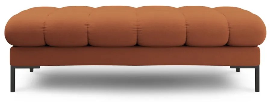 Bancă cărămizie capitonată Bali – Cosmopolitan Design