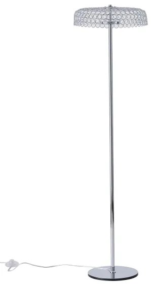 Lampadar LED LED/10W/230V 3000K crom lucios