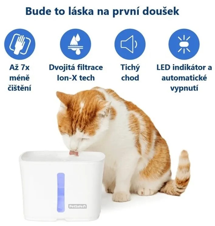 Fântână PetSafe® Viva™ 1,8 litri