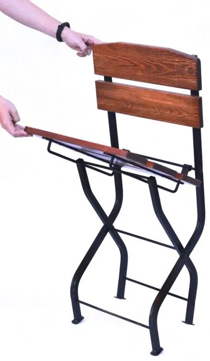 Scaun pliabil din lemn WEEKEND - FSC