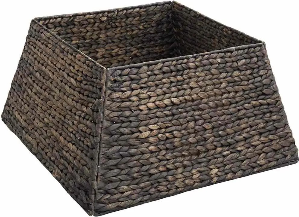 vidaXL Guler pentru Pomul de Crăciun Negru 50 x 50 x 25 cm