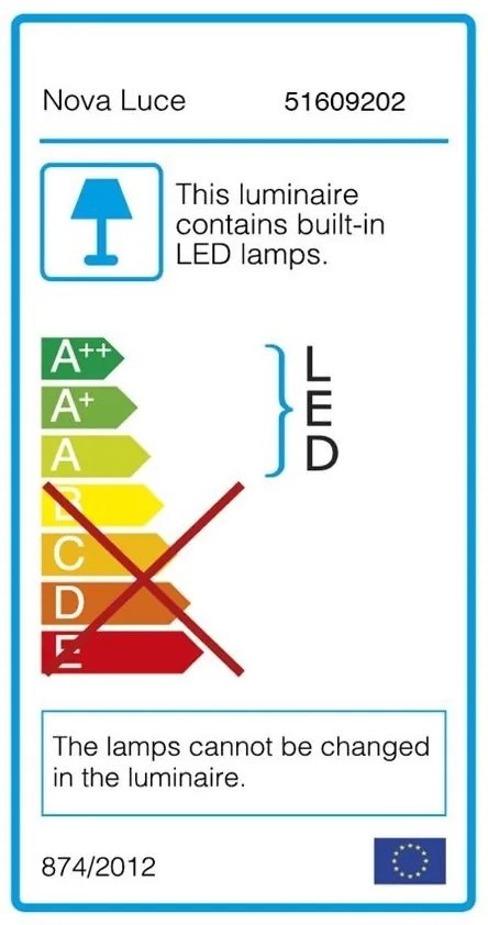 Lustra LED suspendata design modern Triangolo aurie
