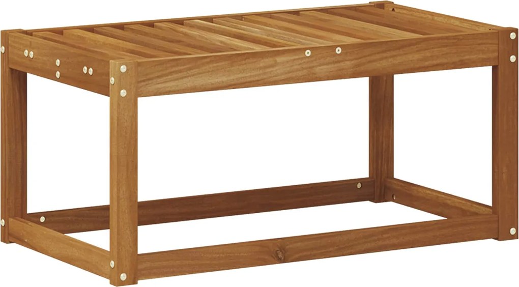 vidaXL Bancă de exterior natural 79 x 43 x 37 cm Lemn Solid de Acacia