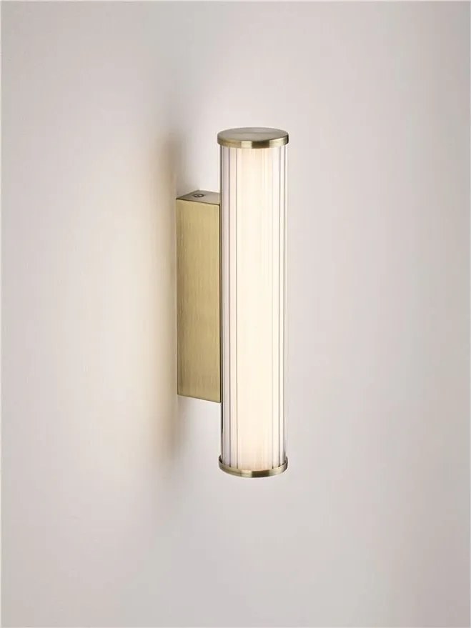 Aplica de perete LED baie IP44 MISTY aurie