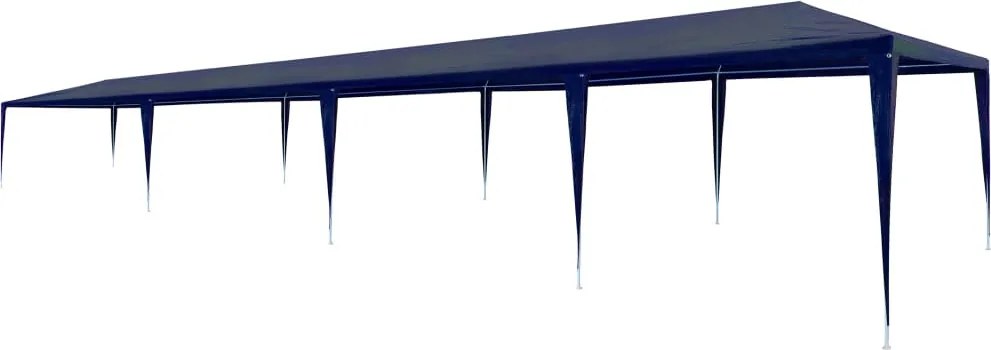 vidaXL Cort de petrecere, albastru, 3 x 12 m, PE