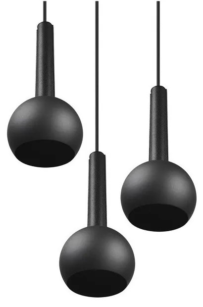 Lustră neagră ø 52 cm Ciliana – CINQUE