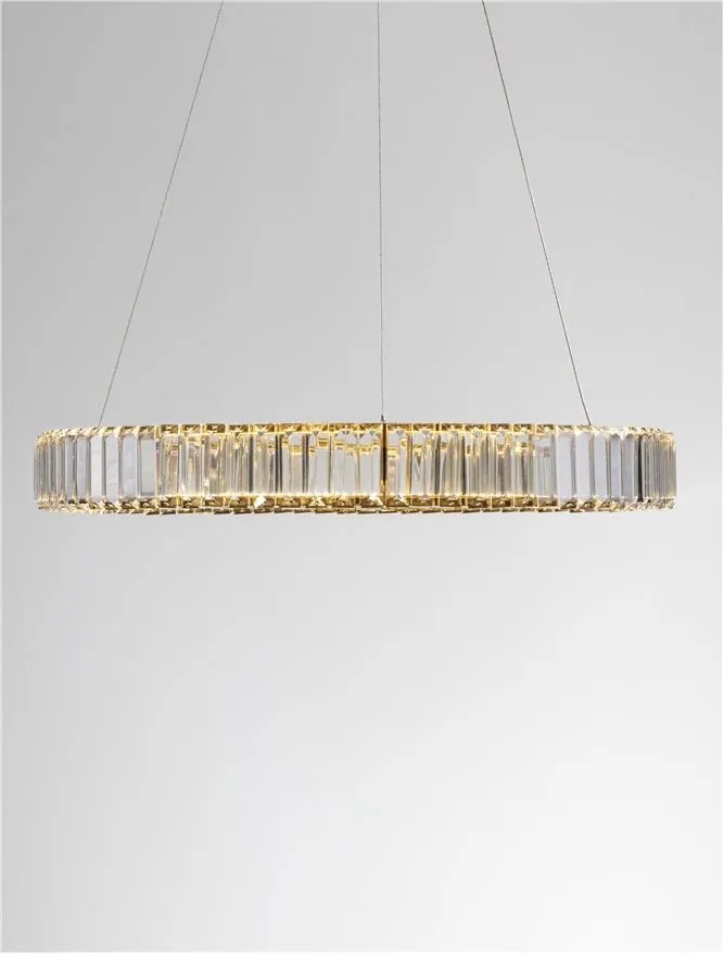 Lustra LED suspendata cristal design elegant AURELIA 40W