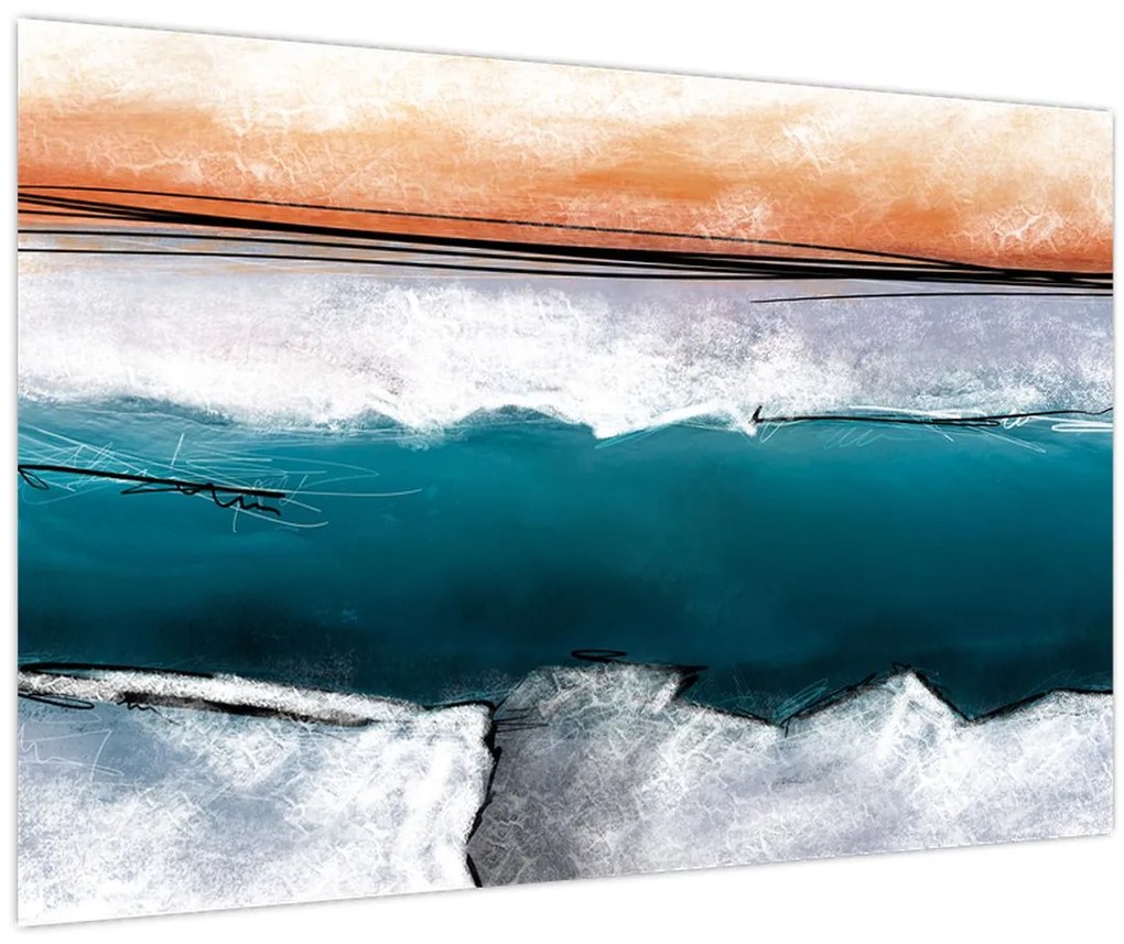 Tablou - Abstracție (90x60 cm)