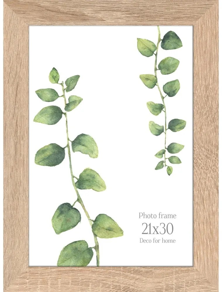 Ramă foto de perete Styler Narvik, 27 x 36 cm, natural