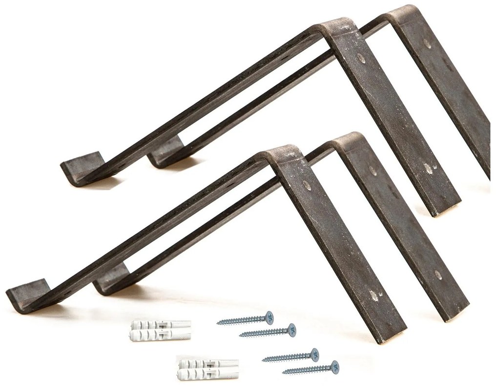 Set 2buc. polițe Dupone 15 (nuc + negru) . 1093680
