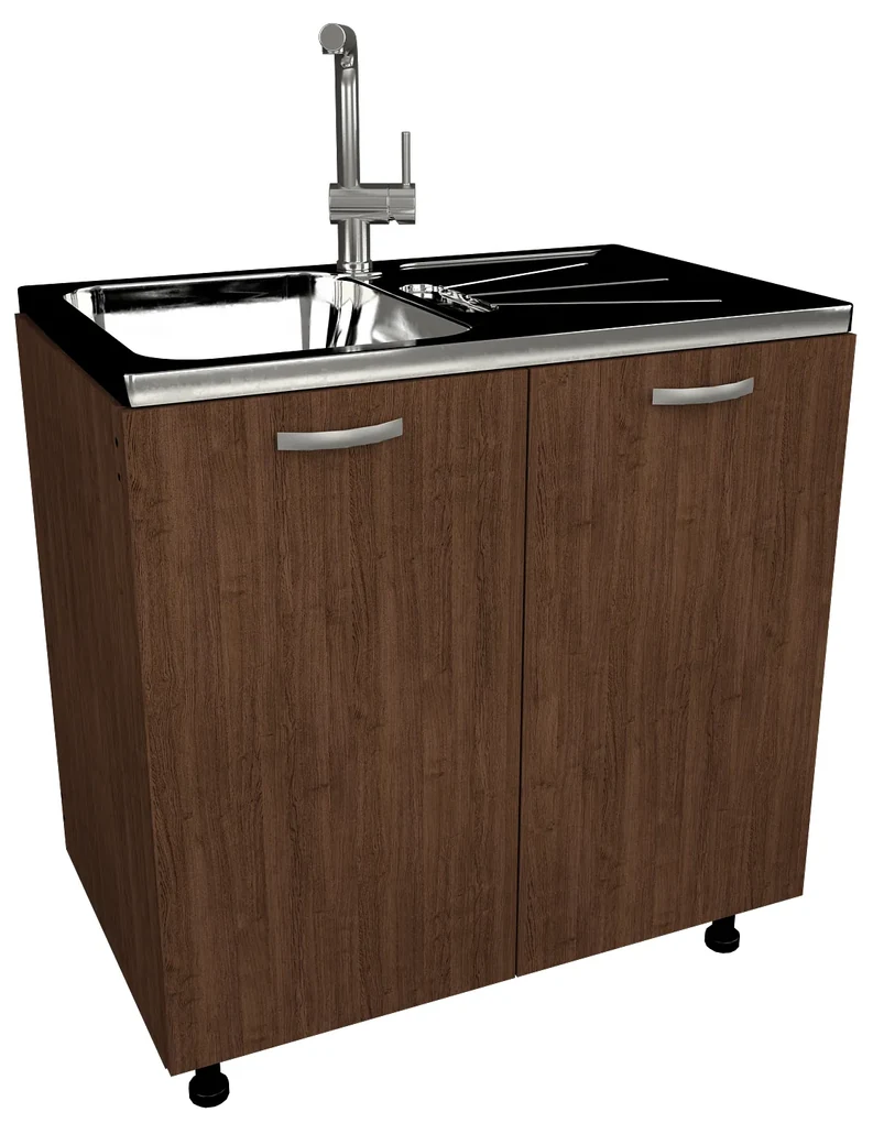 Masca Chiuveta haaus, Wenge, 80 x 50 x 82 cm | BIANO