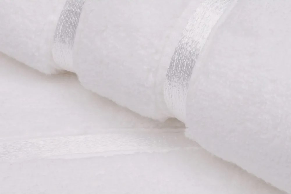 Set 2 prosoape din bumbac Foutastic Dolce, 50 x 90 cm, alb