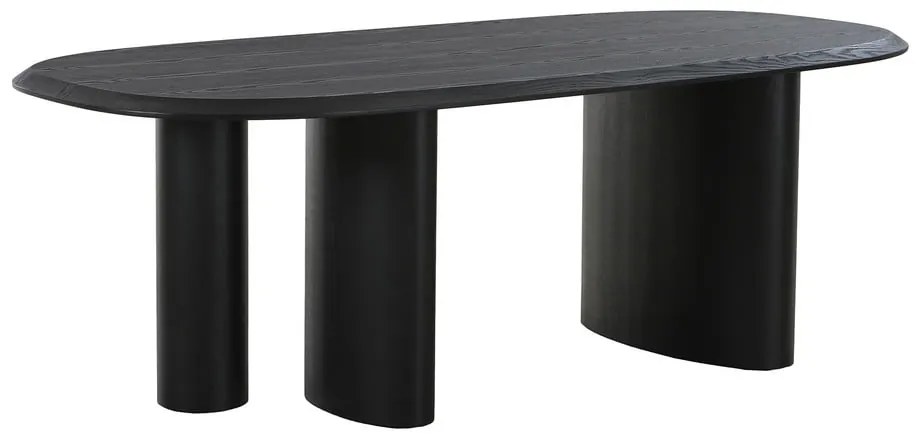 Masă de dining cu blat cu aspect de lemn de frasin 100x220 cm Tirano – House Nordic