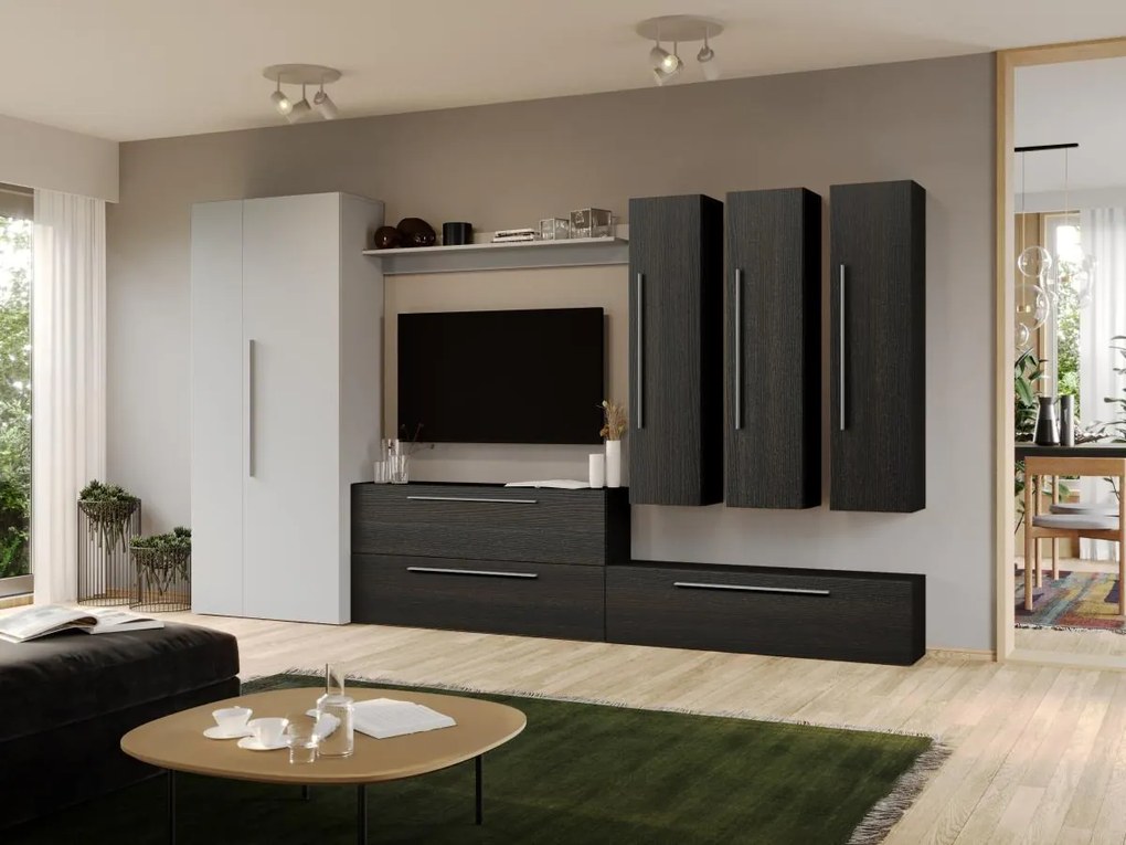 Set Mobila Living Tapo Ferrara/Alb C13