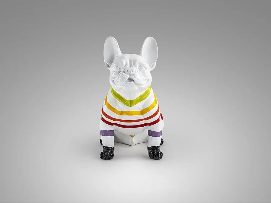 Figurina decorativa caine bulldog Frenchi
