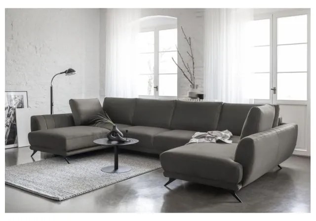Colțar Larco 362cm Gri