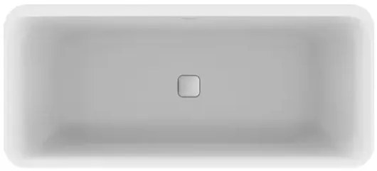 Cada freestanding Ideal Standard Atelier Tonic II alb - negru mat 180x80 cm