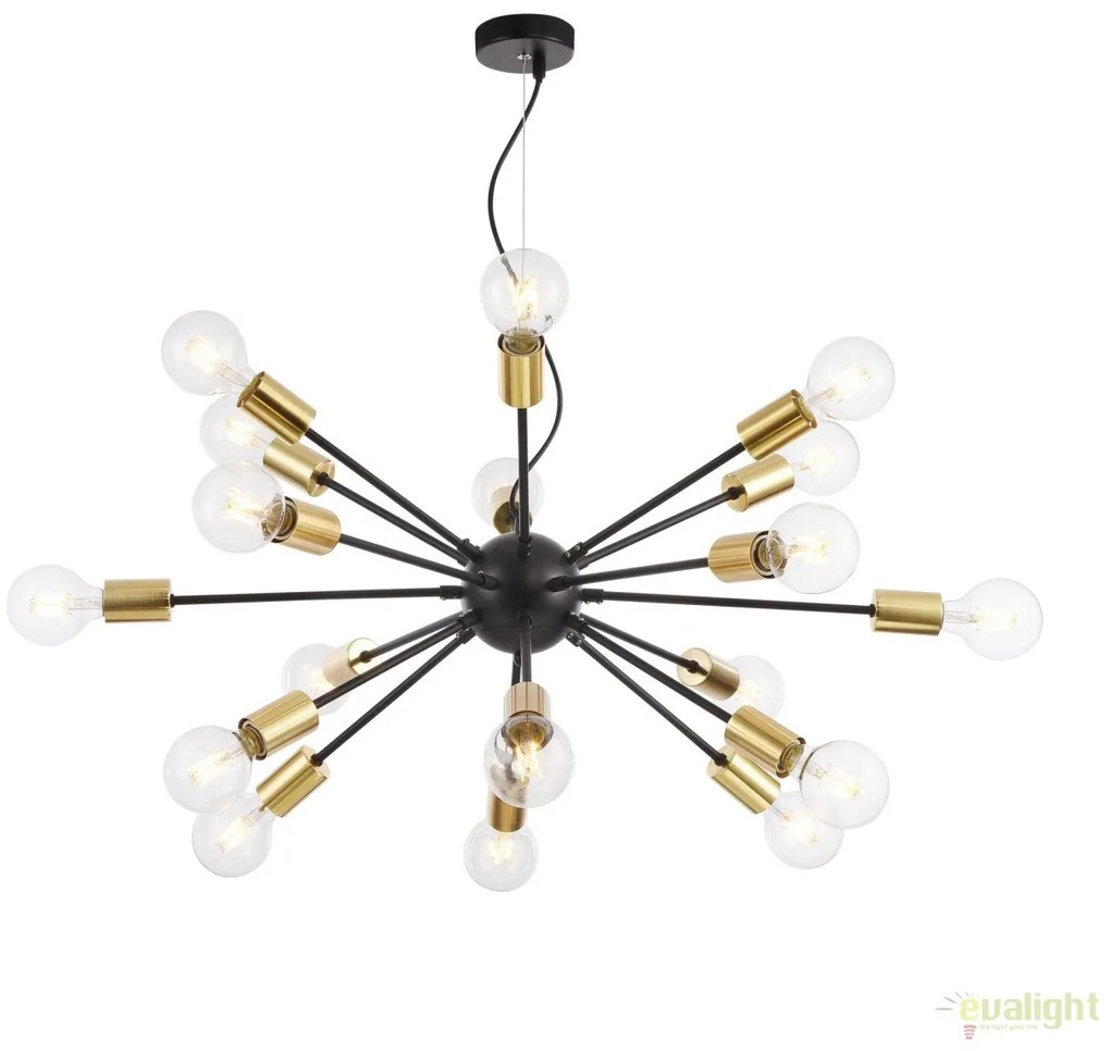 Lustra deosebita cu 18 de surse de lumina Jackson MYT546PL-18B