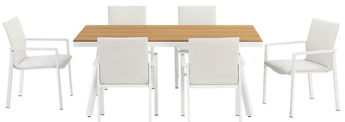 Juskys Set de grădină din aluminiu Maui - bej