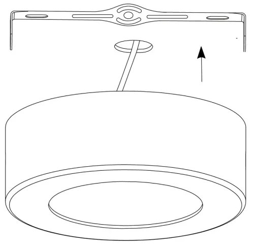 Eglo 98559 - Lampă de tavan LED RGB dimmabilă FUEVA-C LED/21W/230V
