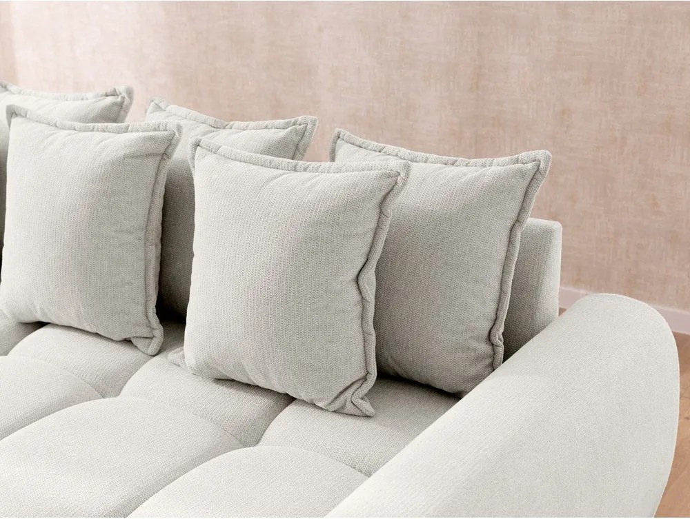 Colțar alb (cu colț pe partea dreaptă/cu șezlong) Albane – Ropez