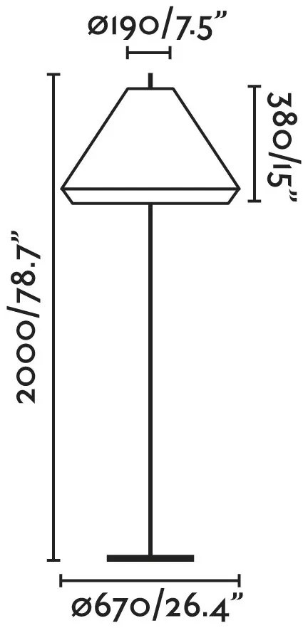 Lampa de podea iluminat exterior decorativ SAIGON 195/T70 gri/crem