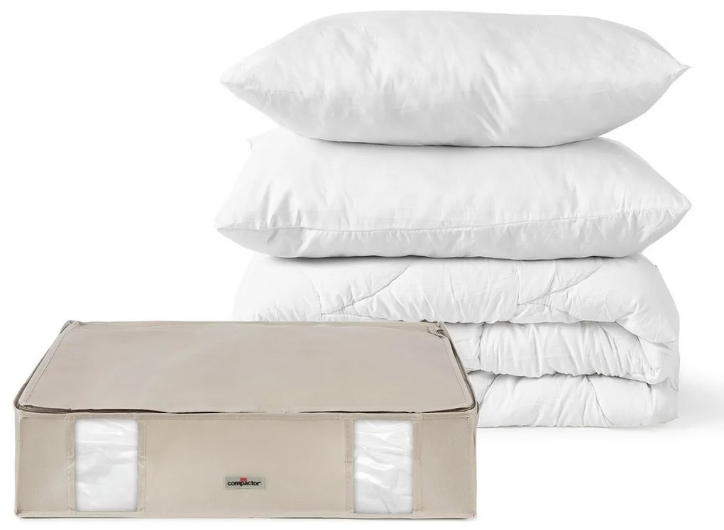 Compactor Cutie cu sac de depozitare în vid L Life, 65 x 50 x 15,5 cm, L