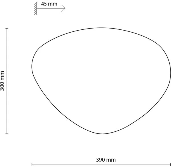 Aplică STONE 2xG9/8W/230V 30x39 cm verde