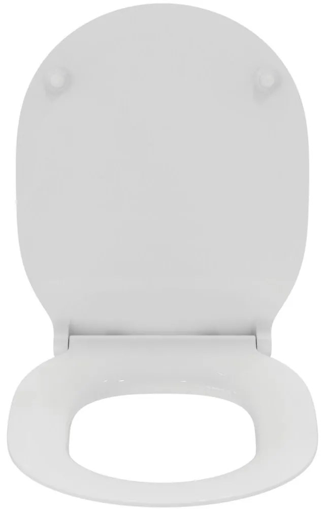 Capac WC ultra plat, 365x445x50 mm, alb