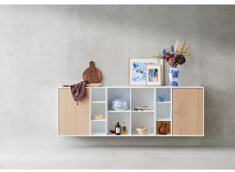 Sistem de rafturi modulare alb 68,5x69 cm Mistral Kubus - Hammel Furniture