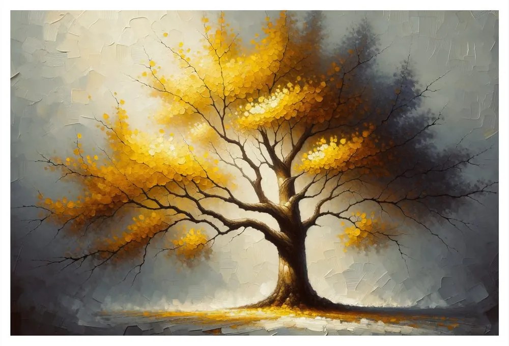 Tablou arborele vieții în culori de toamnă