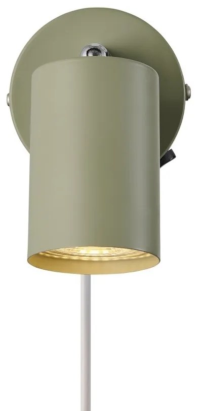 Aplica cu spot directionabil design nordic Explore verde