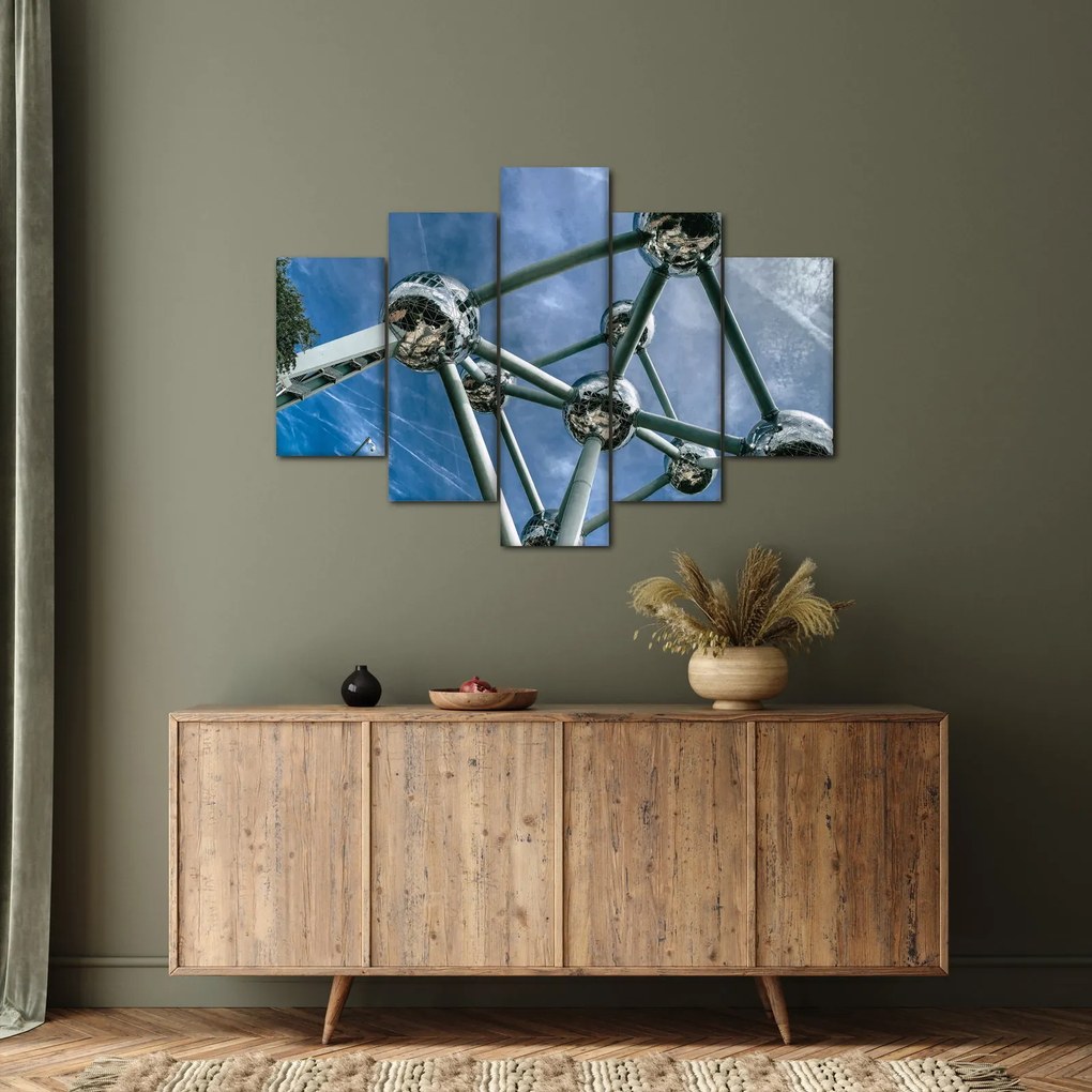 Tablou- atomium la Bruxelles (150x105 cm)