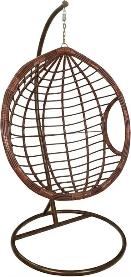 Scaun balansoar suspendat maro DOMINIKANA fara suport