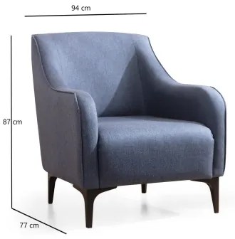 Fotoliu ROCO, albastru