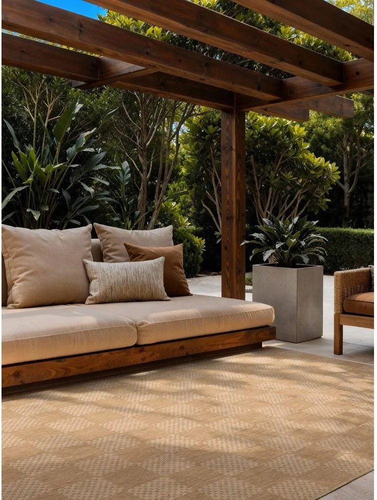 Covor pentru exterior și interior crem/în culoare naturală 120x170 cm Haringey Dorothy – Ted Baker