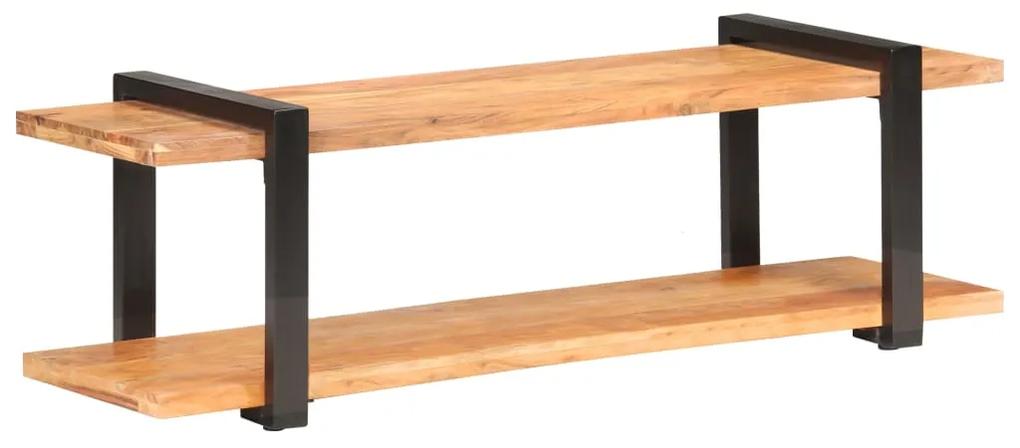 Comoda TV, 130 x 40 x 40 cm, lemn masiv de acacia 1, 130 x 40 x 40 cm, lemn masiv de acacia