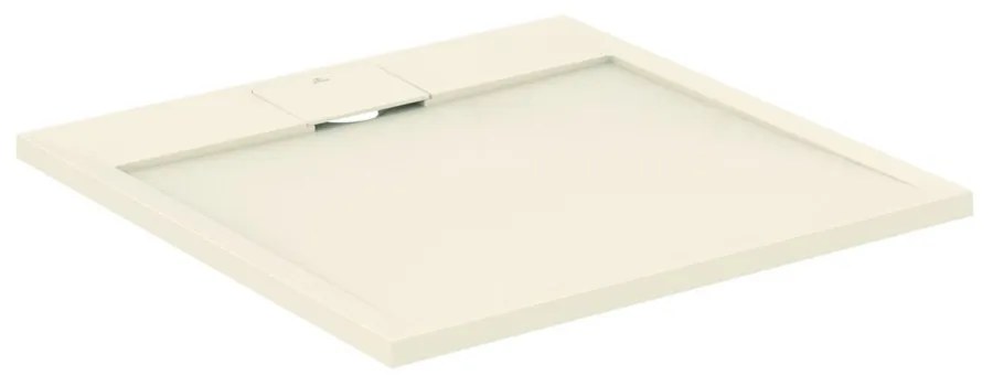 Cadita de dus patrata Ideal Standard i.life Ultra Flat S nisipiu 80x80 cm